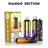 Pyne Pod Click 50k Prefilled Pod Vape Kit - Box of 5 - Mango Edition