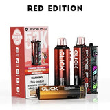 Pyne Pod Click 50k Prefilled Pod Vape Kit - Box of 5 - Red Edition