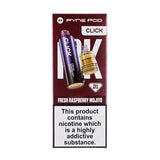 Pyne Pod Click 50k Replacement Pods - Box of 5 - Fresh Raspberry Mojito