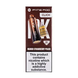 Pyne Pod Click 50k Replacement Pods - Box of 5 - Mango Strawberry Peach