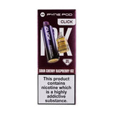 Pyne Pod Click 50k Replacement Pods - Box of 5 - Sour Cherry Raspberry Ice