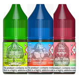 R and M 7000 Nic Salt 10ml - Box of 10 - Banana Ice