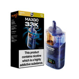 Relx Maxgo 33k Prefilled Pod Vape Kit - Pack of 3 - Pineapple Ice + Strawberry Raspberry Cherry