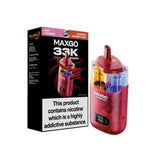 Relx Maxgo 33k Prefilled Pod Vape Kit - Pack of 3 - Sweet Strawberry + Strawberry Raspberry Cherry