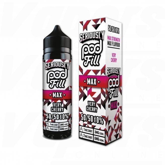 Seriously Pod Fill Max 50ml E - Liquid - Very Cherry