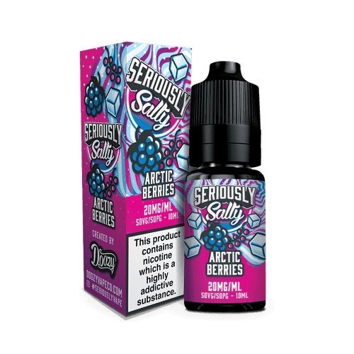 Seriously Salty 10ml Nic Salt (Pack of 10) - Arctic Berries