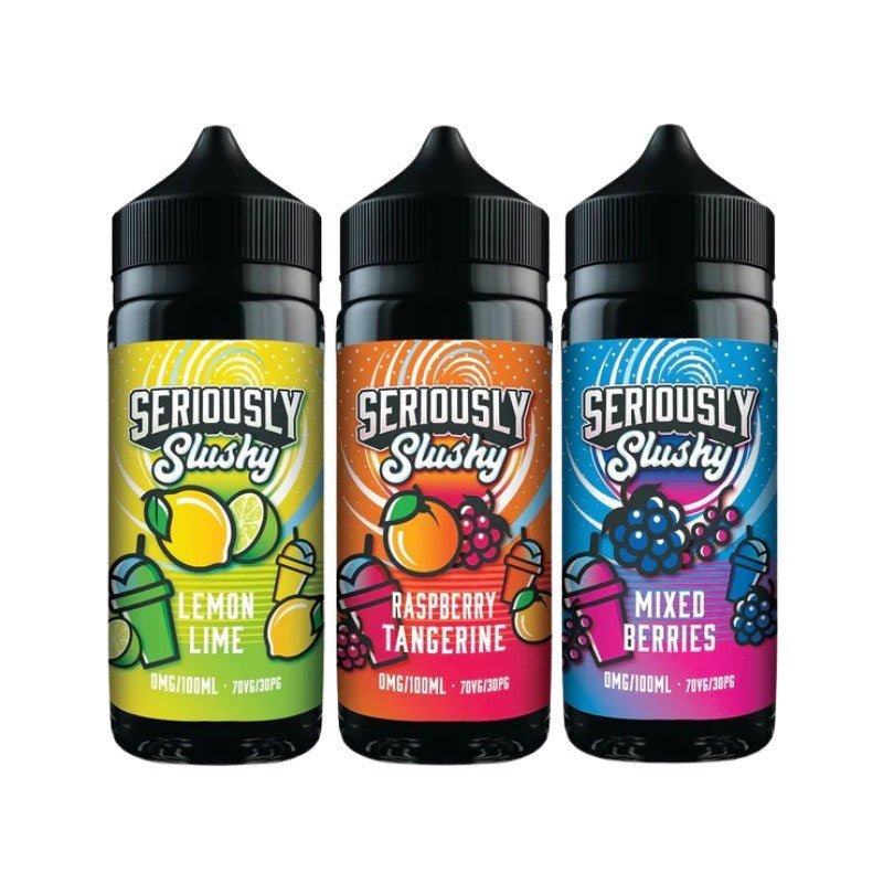 Seriously Slushly 100ml Shortfill - Raspberry Tangerine