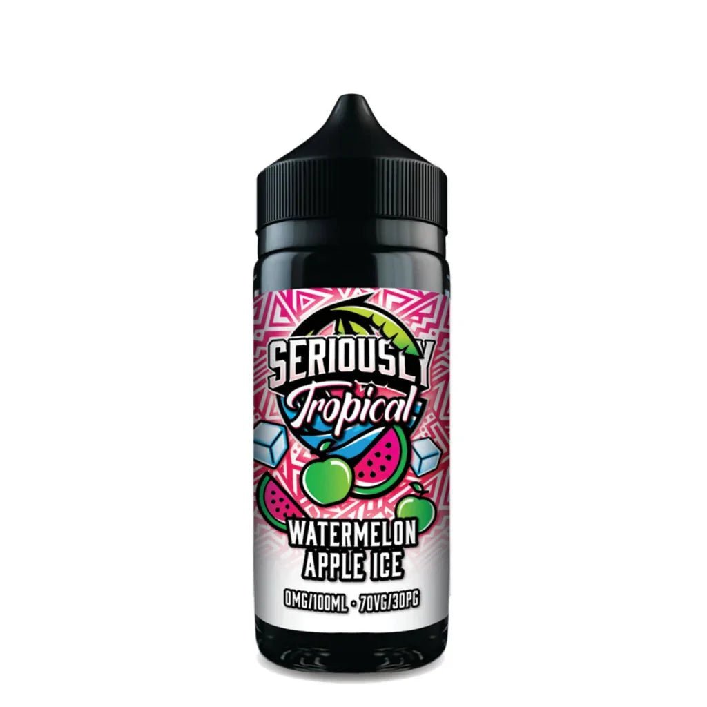 Seriously Tropical 100ml E - liquids - Watermelon Apple Ice