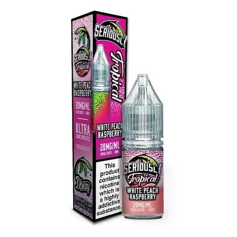 Seriously Tropical Nic Salt 10ml Box of 10 - Peach Raspberry