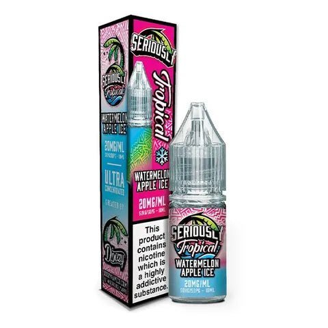 Seriously Tropical Nic Salt 10ml Box of 10 - Watermelon Apple Ice