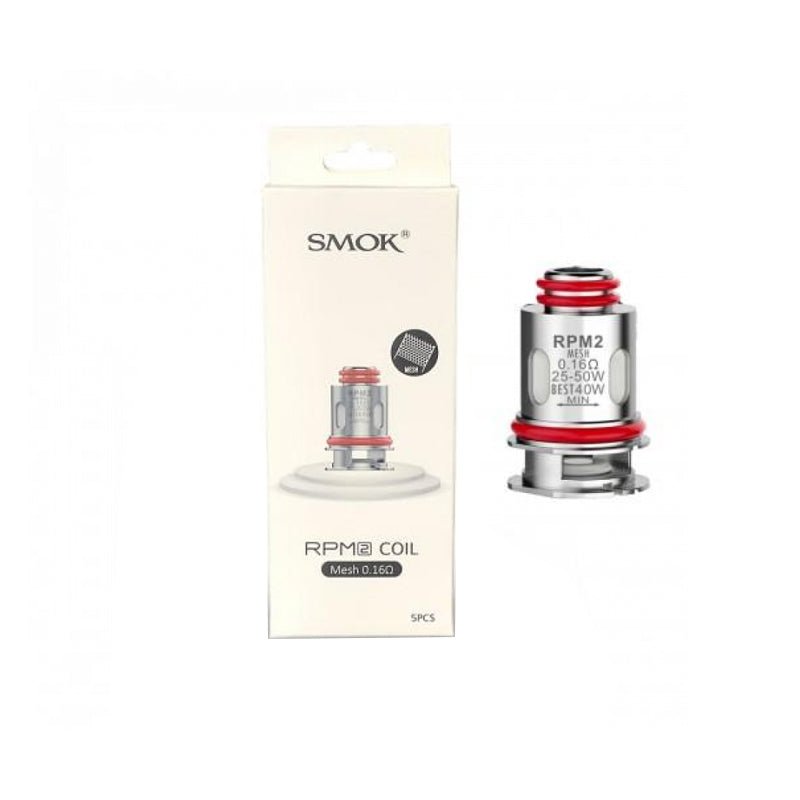 SMOK - RPM 2 COILS - Pack of 5 - 5x Meshed 0.16 ohm