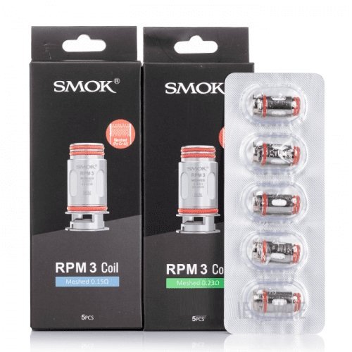 Smok RPM3 Coils - Pack of 5 - MESH 0.15 ohm