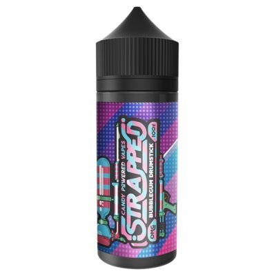 Strapped 100ML Shortfill - Bubblegum Drumstick