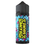 Strapped Sourz 100ML Shortfill - Pink & Blue Raz