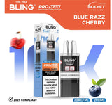 The Bling 10k Pro Max Replacement Pods (BOX OF 5) - Blue Razz Cherry