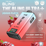 The Bling Ultra Plus 30k Prefilled Vape Pod Kit - Box of 5 - Fizzy Cherry/Cherry Cola