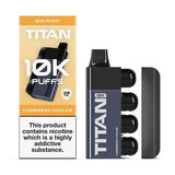 Titan 10K Puffs Prefilled Pod Vape Box of 5 - Caribbean Cooler