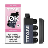 Titan 10K Puffs Prefilled Pod Vape Box of 5 - Pink Burst