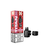 Titan X Replacement Pods - Pack of 10 - Strawberry Kiwi Watermelon