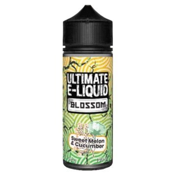 Ultimate E - Liquid Blossom 100ML Shortfill - Sweet Melon & Cucumber