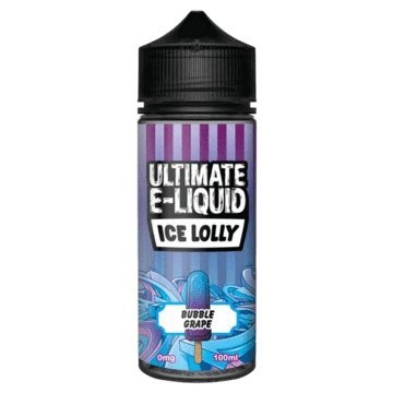 Ultimate E - Liquid Ice Lolly 100ML Shortfill - Bubble Grape