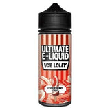 Ultimate E - Liquid Ice Lolly 100ML Shortfill - Strawberry Split
