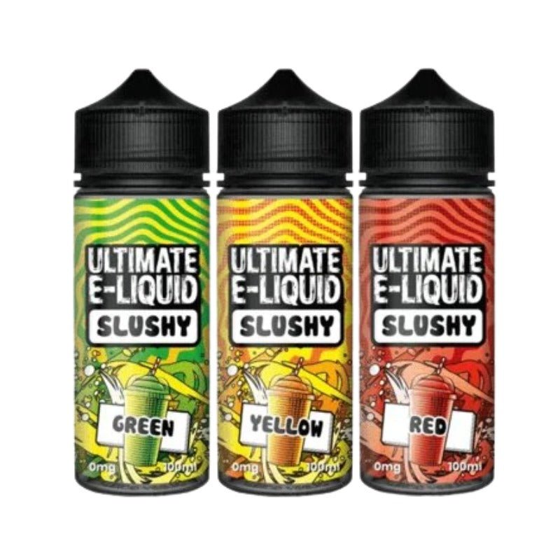 Ultimate E - Liquid Slushy 100ML Shortfill - Yellow
