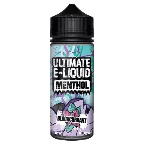 Ultimate Menthol 100ml Shortfill - Blackcurrant