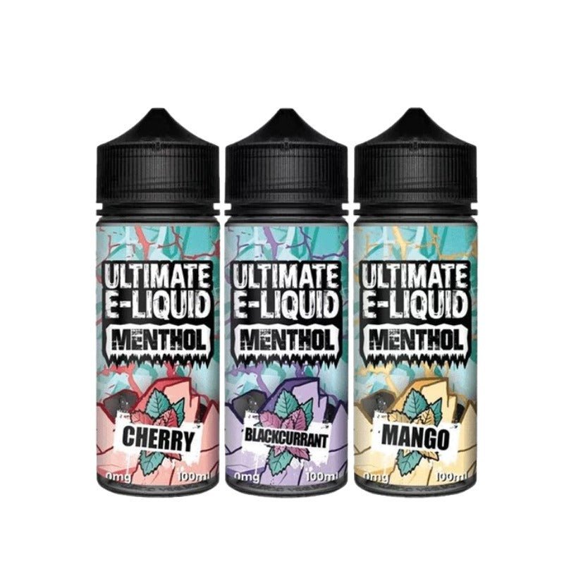 Ultimate Menthol 100ml Shortfill - Blackcurrant