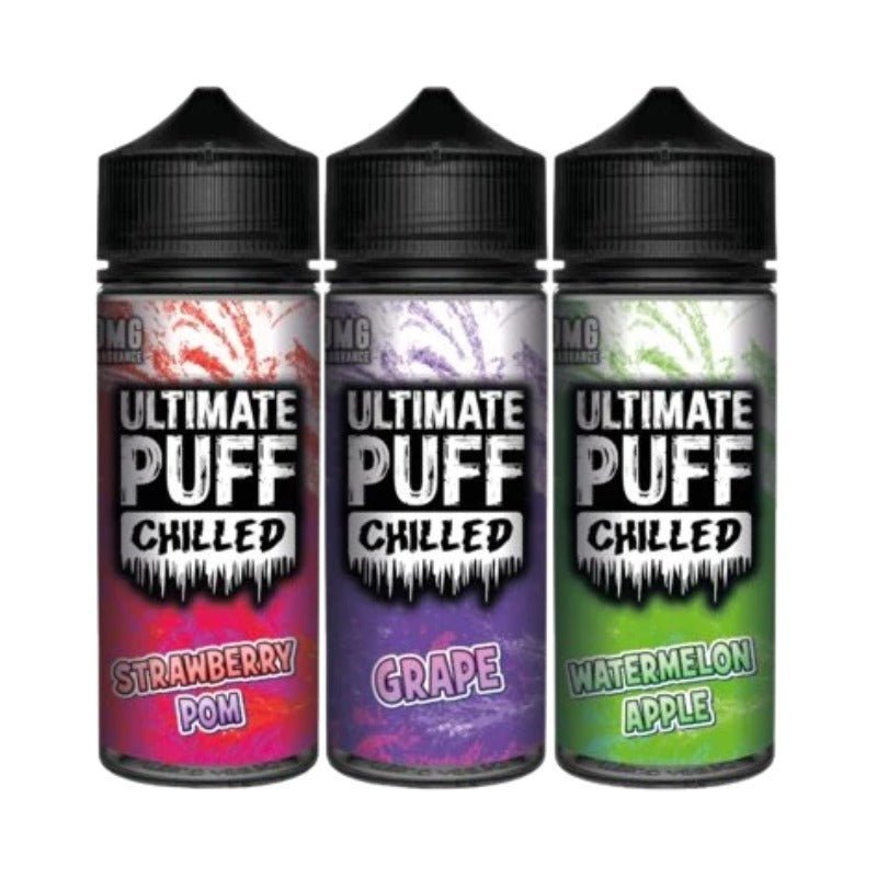 Ultimate Puff Chilled 100ML Shortfill - Grape