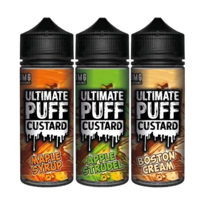 Ultimate Puff Custard 100ML Shortfill - Purple