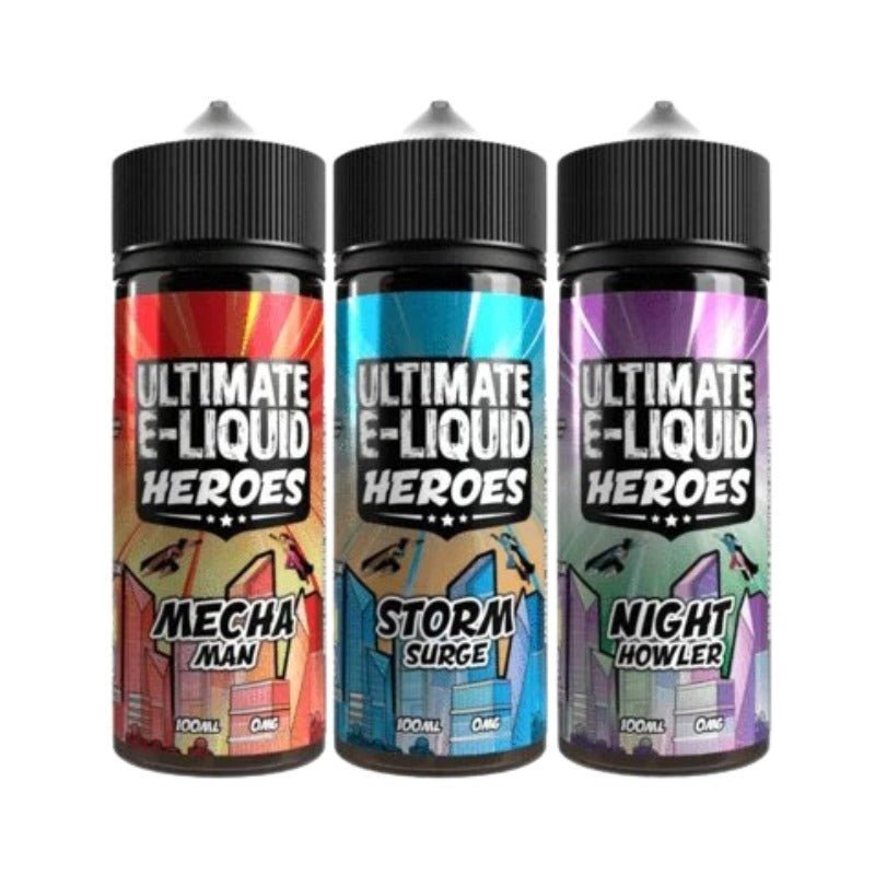 Ultimate Puff Heroes 100ML Shortfill - Storm Surge