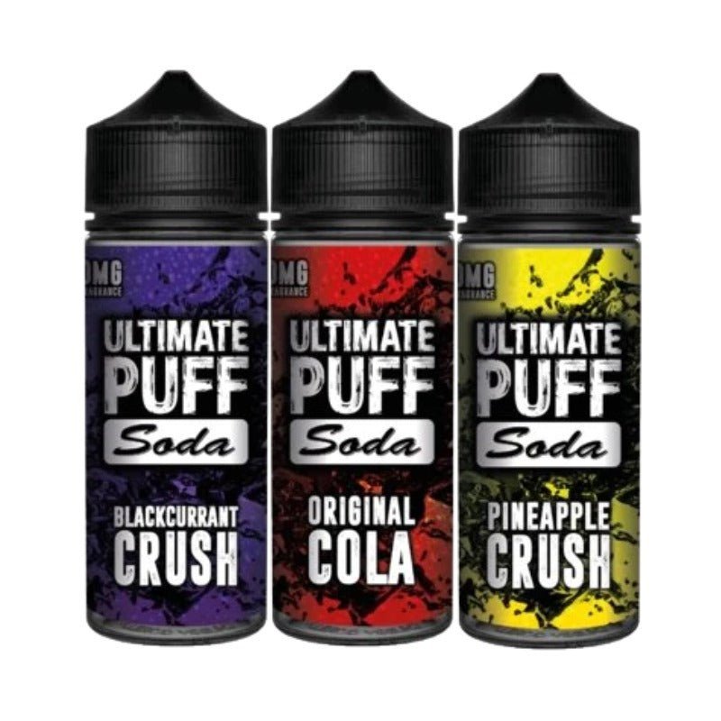 Ultimate Puff Soda 100ML Shortfill - Cherry Cola