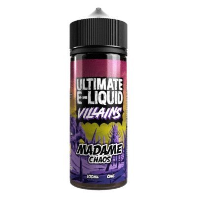 Ultimate Puff Villains 100ML Shortfill - Madame Chaos