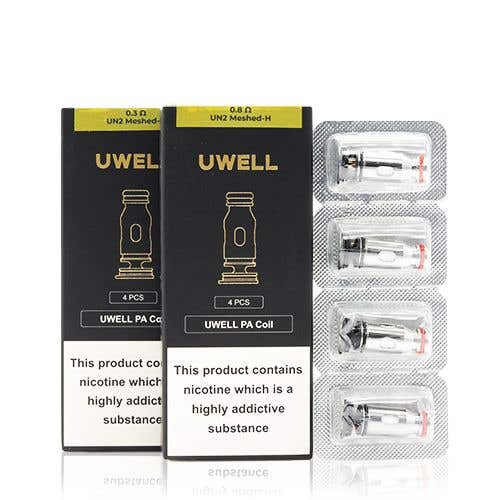 Uwell PA Replacement Coils Pack of 4 - 0.3ohm