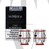 Uwell Valyrian 3 Coils - Pack of 2 - 0.14ohm