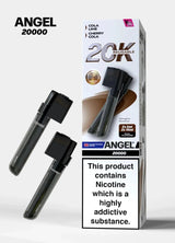 Vapes Bars Angel 20000 Prefilled Pods Box of 10 - Brown Edition