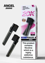 Vapes Bars Angel 20000 Prefilled Pods Box of 10 - Pink Edition