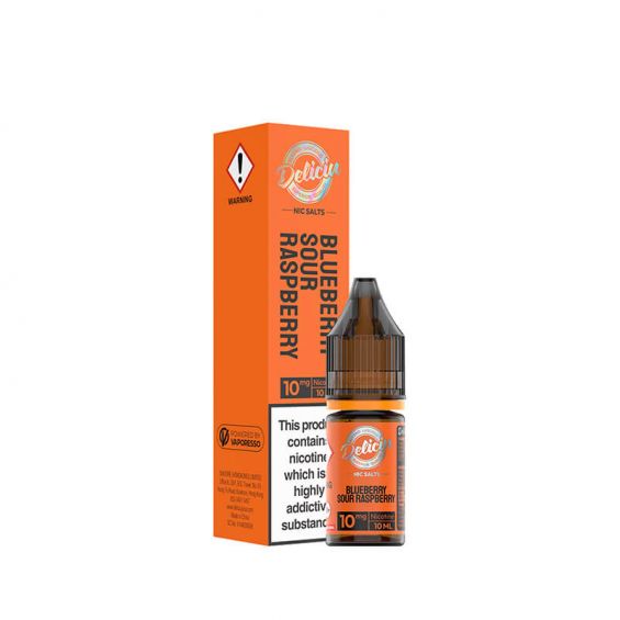 Vaporesso Deliciu Nic Salts 10ml - Box of 10 - Blueberry Sour Raspberry