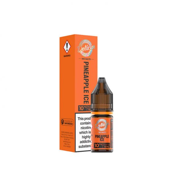 Vaporesso Deliciu Nic Salts 10ml - Box of 10 - Pineapple Ice