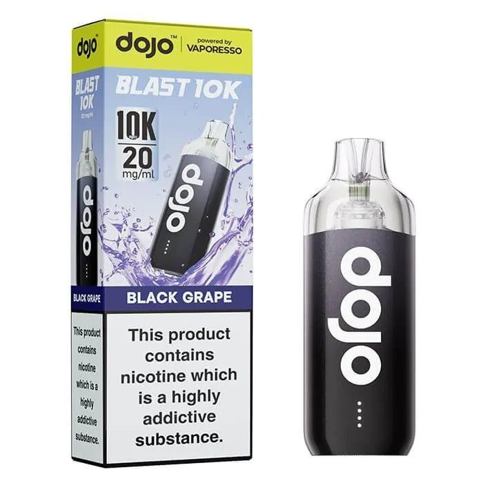 Vaporesso Dojo Blast 10k Prefilled Pod Vape Kit - Box of 5 - Black Grape