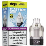 Vaporesso Dojo Blast 10K Prefilled Pods - Box of 5 - Blueberry Sour Raspberry