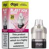 Vaporesso Dojo Blast 10K Prefilled Pods - Box of 5 - Straw - Raspberry Cherry Ice