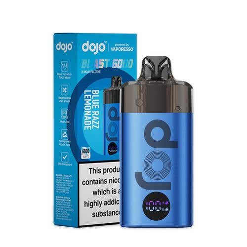 Vaporesso Dojo Blast 6000 Vape Kit Box of 5 - Blue Razz Lemonade