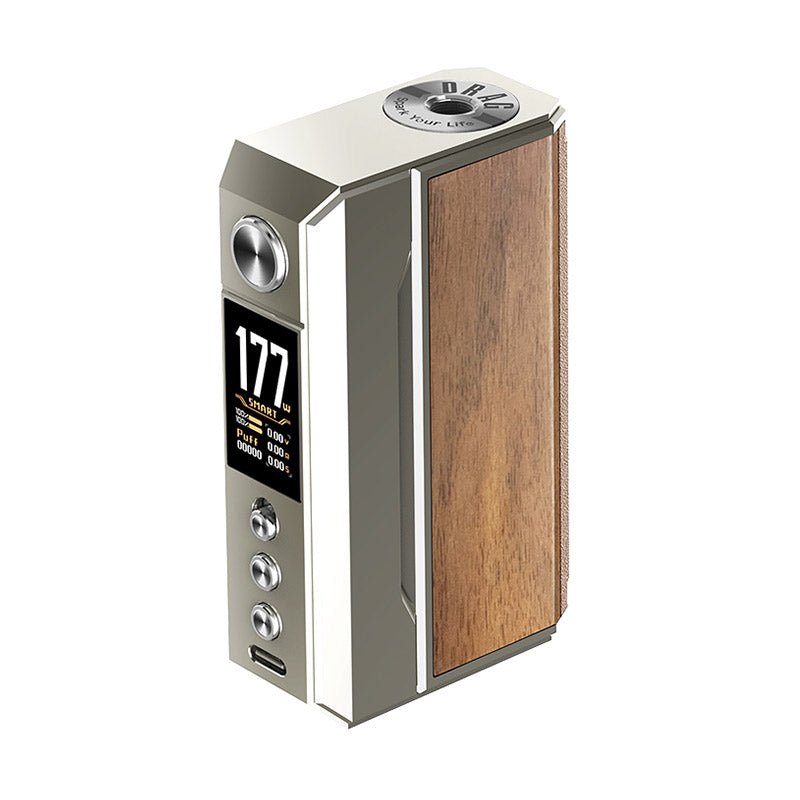Voopoo Drag 4 Box Mod - Pale Gold + Walnut