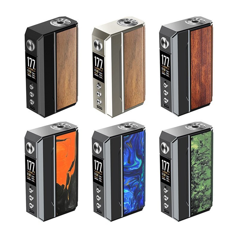 Voopoo Drag 4 Box Mod - Pale Gold + Walnut
