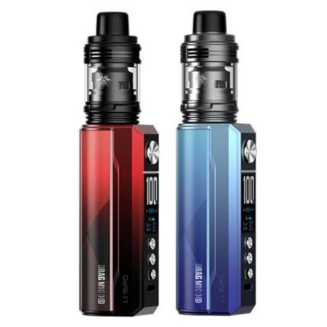 VooPoo Drag M100S Vape Kit - Red/Black