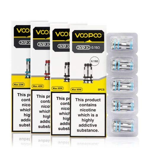 Voopoo PnP X Replacement Coils - Pack of 5 - 0.2ohm