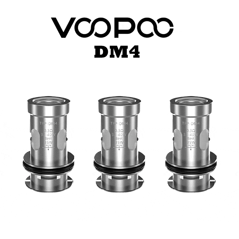 VooPoo TPP-DM4 Coil 0.3ohm 3PCS/Pack--vapeukwholesale
