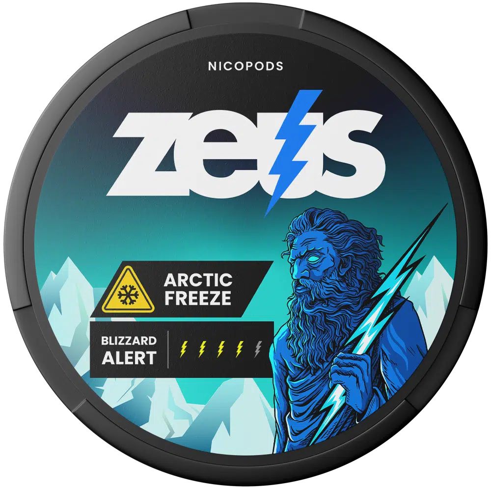Zeus Nicotine Pouches - Pack of 10 - Arctic Freeze